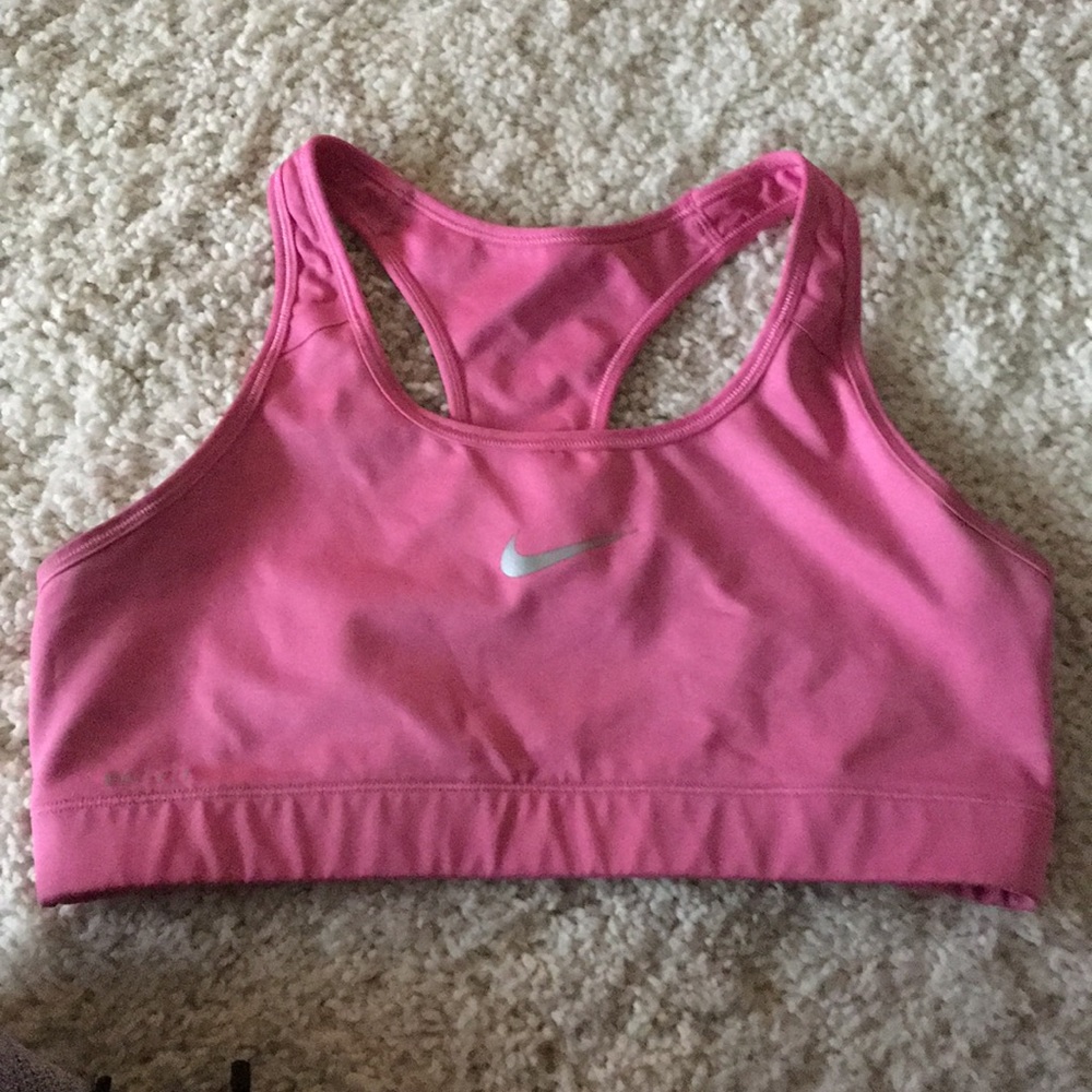 Pink Nike Sports Bra